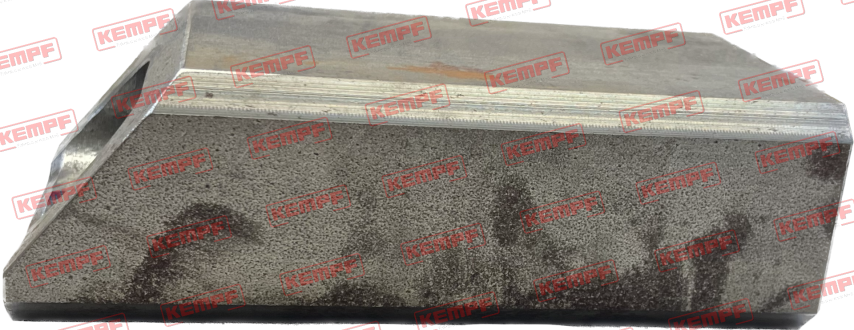110929 Kempf Scharnier für Stahl-Rückwand mit hyrdraulischer Verriegelung